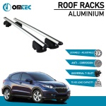 Bare Transversale Honda Hr-V [2015-2018] Omtec Aluminiu - Argintiu - imagine 2