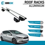 Bare Transversale Kia Ceed [2012-2018] Omtec Aluminiu - Argintiu - imagine 2