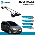 Bare Transversale Ford Galaxy [2010-2015] Omtec Aluminiu - Argintiu - imagine 2