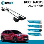 Bare Transversale Ford Kuga [2020 ->] Omtec Aluminiu - Argintiu - imagine 2