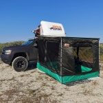 Pavilion, cort auto cu pereti 2 x 3m cu plasa de tantari - Wild Spirit Deluxe Room