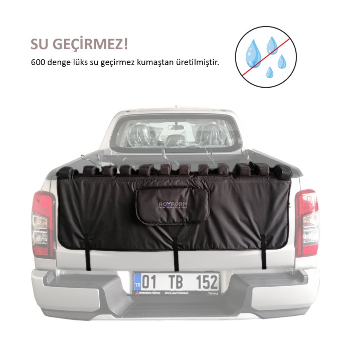 Suport 5 Biciclete pentru bena Pick-up Roxform - imagine 3