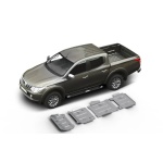 Kit complet Mitsubishi Pajero/ Pajero Sport 2016+  2,4; 3,0 , Aluminiu 6mm Rival - imagine 2