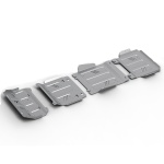 Scut Complet Mitsubishi Pajero 2015- Rival motorizare 2,4D, aluminiu 4 mm grosime