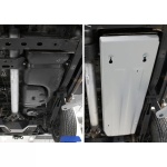 Scut rezervor pentru Nissan Pathfinder R51 motorizare 2,5; 2,5D V6; 3,0 2005-2014, din aluminiu, 4 mm, Rival - imagine 4