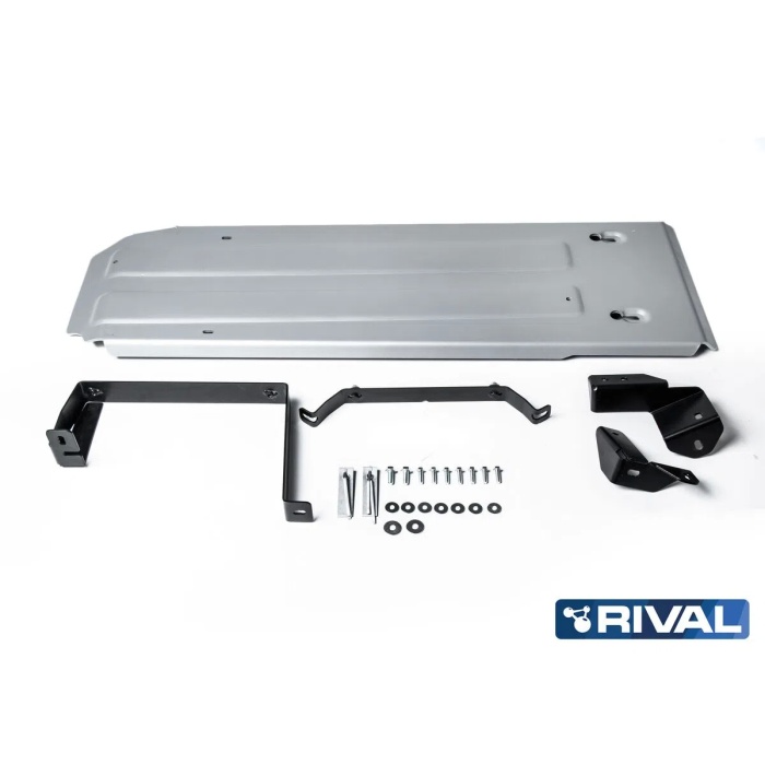 Scut rezervor pentru Nissan Pathfinder R51 motorizare 2,5; 2,5D V6; 3,0 2005-2014, din aluminiu, 4 mm, Rival - imagine 2