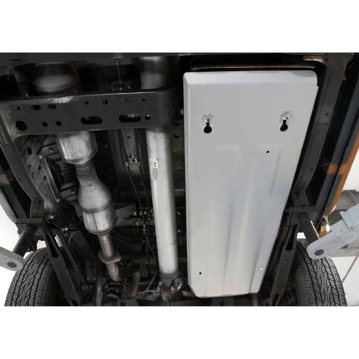 Scut rezervor pentru Nissan Pathfinder R51 motorizare 2,5; 2,5D V6; 3,0 2005-2014, din aluminiu, 4 mm, Rival - imagine 3