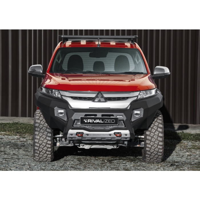 Bara fata HD Rival din aluminiu Mitsubishi L200 / Triton [ 2019 ->] cu led LED - imagine 2