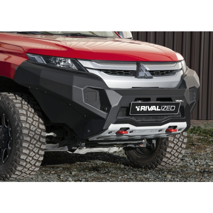 Bara fata HD Rival din aluminiu Mitsubishi L200 / Triton [ 2019 ->] fara proiectoare LED - imagine 3