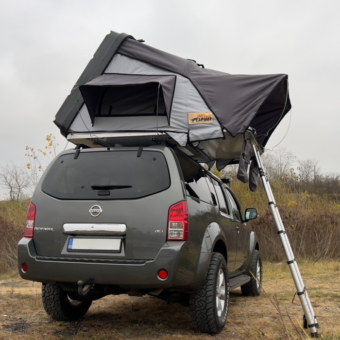 Cort auto de plafon Wild Spirit Fiber Sport Gri 150x220 cm - imagine 7
