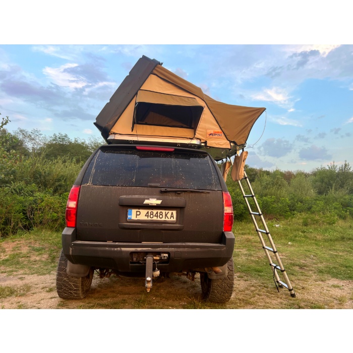 Cort auto de plafon Wild Spirit Fiber Sport kaki 150×220 cm - imagine 5
