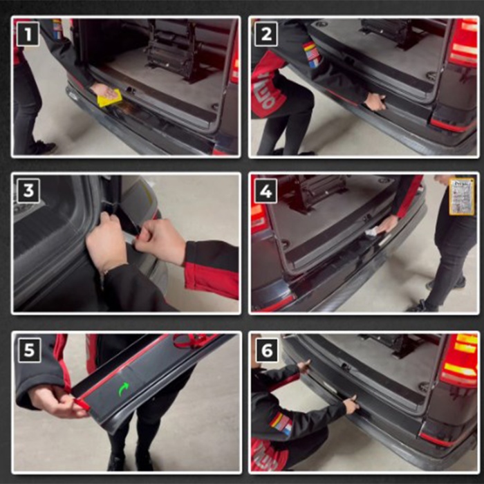 Ornament Protectie portbagaj Dacia Duster 2018 -> Omtec - imagine 9