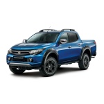 Bare Longitudinale Mitsubishi L200 [2015->] Aluminiu Omtec - imagine 2