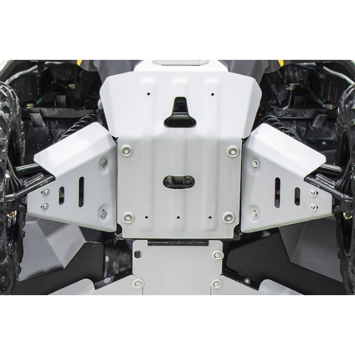 Kit Scuturi brate fata Can-Am Defender, Traxter, Max, aluminiu 6mm, Rival - imagine 2