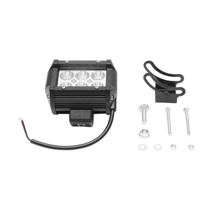 Proiector cu 6 LED-uri 10-30V 18W unghi radiere 60 de grade tip flood Breckner Germany - imagine 2