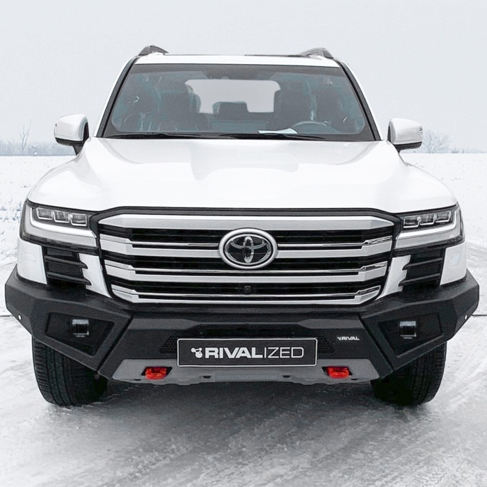 Bara fata HD Rival din aluminiu Toyota Land Cruiser 300 (2021 ->) cu LED - imagine 3