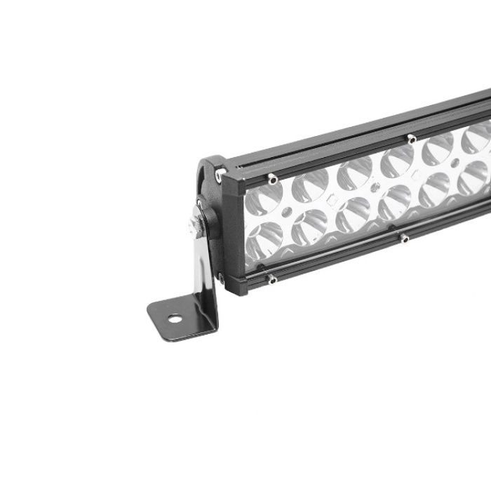 Ledbar 288W curbat cu 96 LED-uri 9-60V 6000K 1250x65mm Breckner Germany - imagine 3