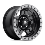 Janta aliaj Fuel 1PC D557 ANZA 15X8 5x114.3 MATTE BLACK GUN METAL RING ET -18 CB 72.56 D55715806537
