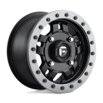 Janta aliaj Fuel UTV D917 ANZA BEADLOCK 15X7 4x156 MATTE BLACK ET 13 CB 132 D9171570A543