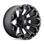 Janta aliaj Fuel 1PC D546 ASSAULT 20X9 8x180 MATTE BLACK MILLED ET 1 CB 124.2 D54620901850