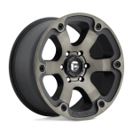 Janta aliaj Fuel 1PC D564 BEAST 20X10 5x127 MATTE BLACK DOUBLE DARK TINT ET -18 CB 78.1 D56420007347