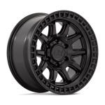 Janta aliaj Black Rhino CALICO 17X8.5 5x127 MATTE BLACK ET 34 CB 71.5 BR001MX17855034