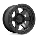 Janta aliaj Fuel 1PC D750 BLOCK 18X9 5x127 MATTE BLACK W/ BLACK RING ET -12 CB 71.5 D75018907545
