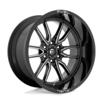 Janta aliaj Fuel 1PC D761 CLASH 22X12 6x139.7 GLOSS BLACK MILLED ET -44 CB 106.1 D76122208447