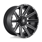 Janta aliaj Fuel 1PC D616 CONTRA 18X9 6x135 / 6x139.7 MATTE BLACK MILLED ET 1 CB 106.1 D61618909850