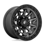 Janta aliaj Fuel 1PC D716 COVERT 17X9 6x139.7 MATTE GUN METAL BLACK BEAD RING ET 1 CB 106.1 D71617908450