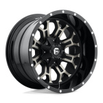 Janta aliaj Fuel 1PC D561 CRUSH 17X9 5x114.3 / 5x127 GLOSS MACHINED DOUBLE DARK TINT ET -12 CB 78.1 D56117902645