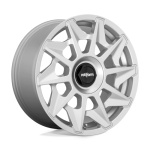 Janta aliaj Rotiform 1PC R124 CVT 19X8.5 5x100 / 5x112 GLOSS SILVER ET 45 CB 66.56 R1241985F3+45