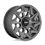 Janta aliaj Rotiform 1PC R128 CVT 19X8.5 5x112 / 5x120 MATTE ANTHRACITE ET 45 CB 72.56 R1281985F4+45