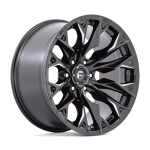 Janta aliaj Fuel 1PC D803 FLAME 20X10 6x135 GLOSS BLACK MILLED ET -18 CB 87.1 D80320008947