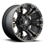 Janta aliaj Fuel 1PC D569 VAPOR 17X10 5x114.3 / 5x127 MATTE BLACK DOUBLE DARK TINT ET -18 CB 78.1 D56917002647