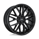 Janta aliaj Niche 1PC M224 GAMMA 24X10 5x120 GLOSS BLACK ET 35 CB 74.1 M224240011+35
