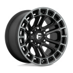 Janta aliaj Fuel 1PC D720 HEATER 20X9 6x139.7 MATTE BLACK DOUBLE DARK TINT MACHINED ET 1 CB 106.1 D72020908450