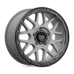 Janta aliaj KMC KM535 GRENADE OFF-ROAD 18X8.5 5x127 MATTE GRAY W/ MATTE BLACK LIP ET 35 CB 71.5 KM53588550435