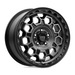 Janta aliaj KMC KM545 TREK 17X9 5x127 SATIN BLACK W/ GRAY TINT ET -12 CB 71.5 KM54579050412N