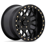 Janta aliaj ATV SSV UTV KMC Powersports SATIN BLACK 15x6 4X137 ET38 CB112.1 KS23556048738BRW