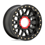 Janta aliaj ATV SSV UTV KMC Powersports SATIN BLACK 15x7 4X156 ET10 CB115.1 KS23557044710BRW