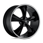 Janta aliaj Foose 1PC F104 LEGEND 20X10 5x127 GLOSS BLACK MILLED ET 0 CB 78.1 F10420007355