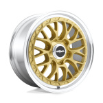 Janta aliaj Rotiform 1PC R156 LSR 18X8.5 5x100 MATTE GOLD MACHINED ET 35 CB 57.1 R156188579+35