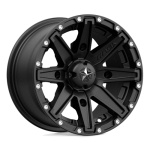 Janta aliaj MSA Offroad Wheels M33 CLUTCH 12X7 4x110 SATIN BLACK ET 10 CB 86 M33-02710
