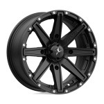 Janta aliaj ATV SSV UTV MSA Offroad Wheels SATIN BLACK 15x7 4X137 ET10 CB112.1 M33-05737BRW