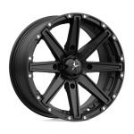 Janta aliaj MSA Offroad Wheels M33 CLUTCH 16X7 4x137 SATIN BLACK ET 10 CB 112.1 M33-06737