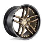 Janta aliaj Niche 1PC M195 METHOS 20X10.5 5x120 MATTE BRONZE BLACK BEAD RING ET 35 CB 72.56 M195200521+35