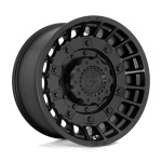 Janta aliaj Fuel 1PC D723 MILITIA 20X10 8x165.1 MATTE BLACK ET -18 CB 125.1 D72320008247