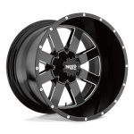 Janta aliaj Moto Metal MO962 17X10 8x165.1 GLOSS BLACK MILLED ET -24 CB 125.1 MO96271080324N