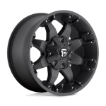 Janta aliaj Fuel 1PC D509 OCTANE 20X12 6x135 / 6x139.7 MATTE BLACK ET -44 CB 106.1 D50920209847